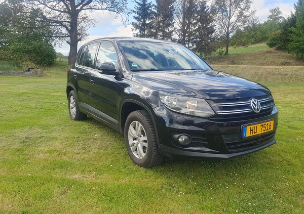 Volkswagen Tiguan cena 48900 przebieg: 182000, rok produkcji 2013 z Paczków małe 211